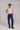 The Everyday Straight Fit Denim in Indigo Blue, image 2