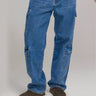 Unbound Stride Utility Denim Cargo in Classic Blue, image 1
