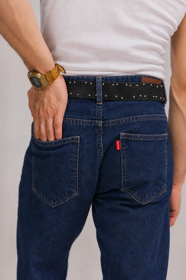 The Everyday Straight Fit Denim in Indigo Blue, image 4
