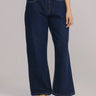 Off-Axis Wide Leg Denim in Indigo Blue, image 1