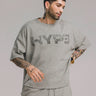 Slate Waffle Knit Tee in Heather Gray, image 1